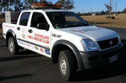 QFRC Holden Rodeo Fire & Rescue Truck